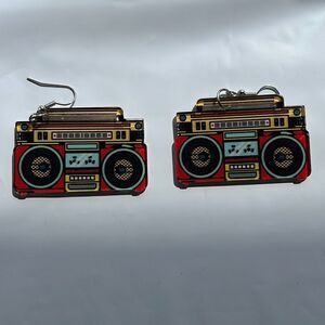 Retro Boombox Earrings